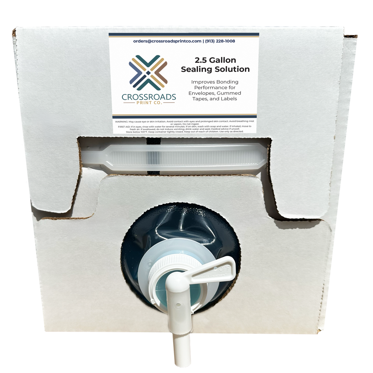 320 oz bulk envelope sealing and moistener fluid