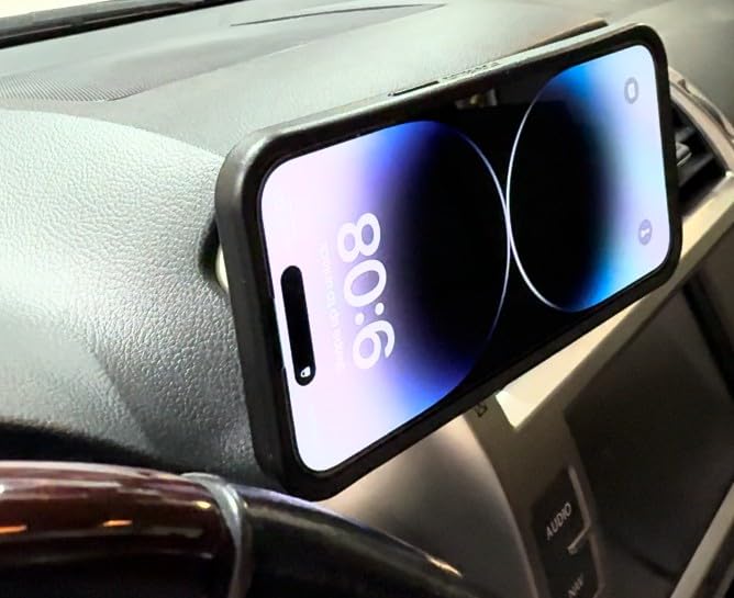 Phone Holder – for Lexus GX460 (2010-2021) – (UV-Resistant/Heat-Resistant/Water-Resistant), N52 Compatible Magnet Array-Compatible with iPhone Ring, Portrait and Landscape Mode