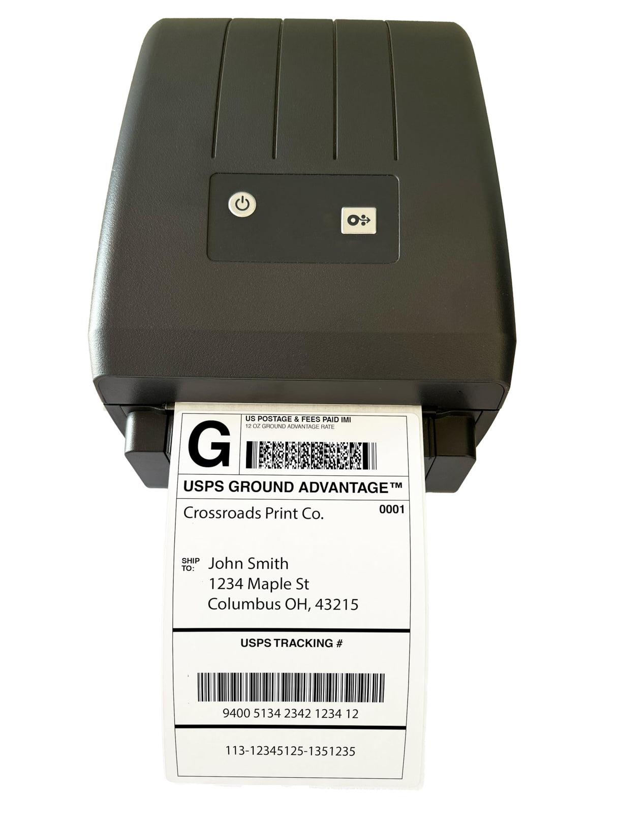 4” x 6” Direct Thermal Shipping Labels – 250 Labels per Roll – 1” Core, Die-Cut, Perforated – 4” OD – Compatible with Desktop Thermal Printers