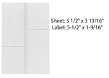Compatible Pitney Bowes 620-9 Postage Meter Tape Labels – 150 Sheets (300 Labels) for Pitney Bowes SendPro Mailstation, C200, C300, C400, SendPro +/C-Lite - 5-1/2" x 3-13/16"