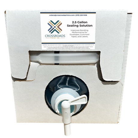 320 oz bulk envelope sealing and moistener fluid