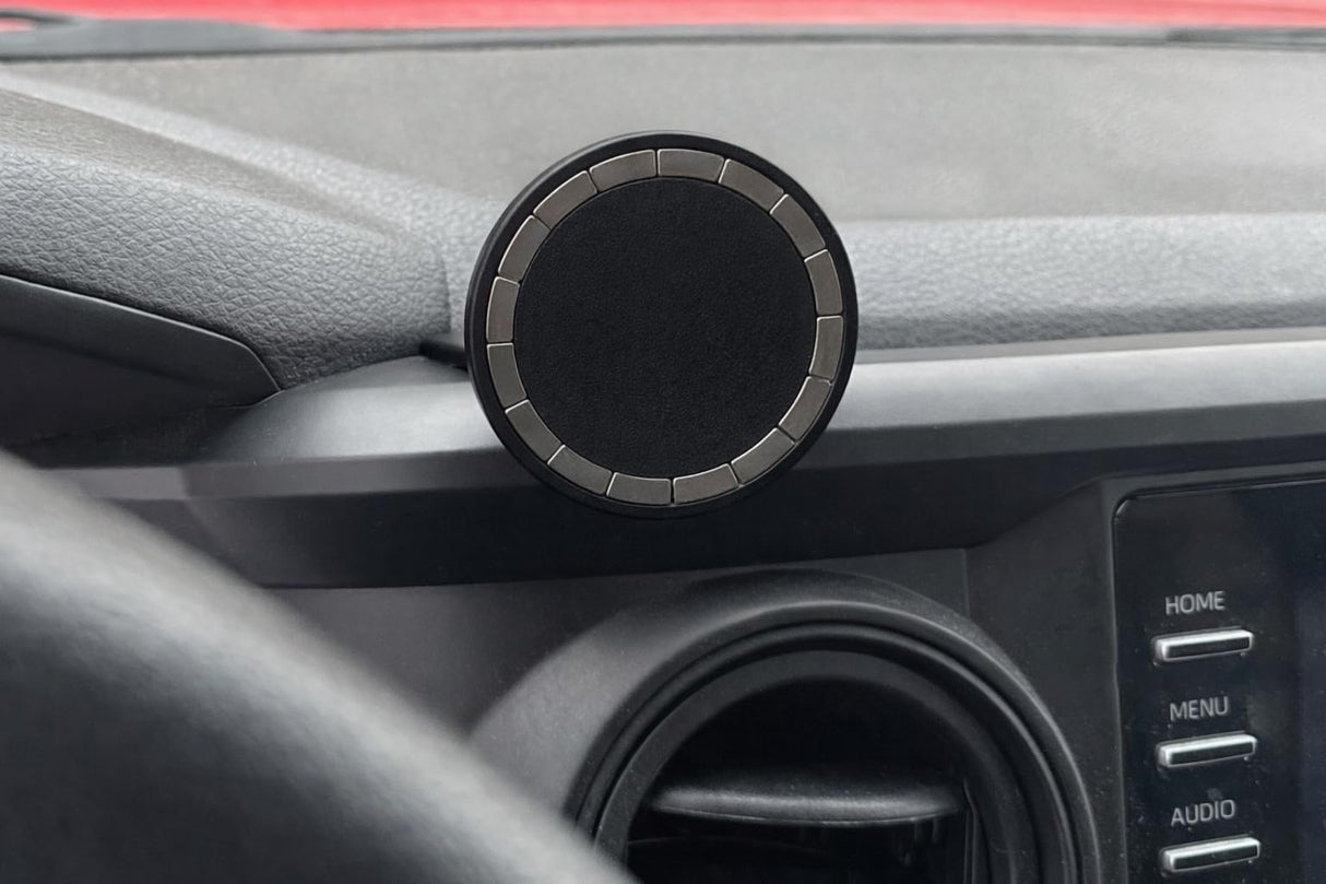 Toyota Tacoma Phone Mount (2016-2023) – Magnetic Dashboard Phone Holder with N52 Magnets, MagSafe Compatible, Heat Resistant ASA Material, 3M VHB Tape Install