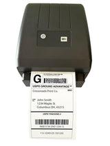 4” x 6” Direct Thermal Shipping Labels – 250 Labels per Roll – 1” Core, Die-Cut, Perforated – 4” OD – Compatible with Desktop Thermal Printers