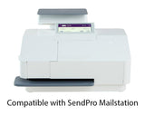 Crossroads Print Co. SL-870-1 Red Compatible Ink Cartridge for Pitney Bowes SendPro Mailstation Postage Meter | Fluorescent Red Ink | Made in USA