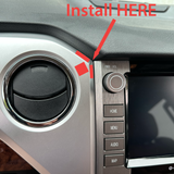 Phone Holder – for Toyota Tundra (2014-2021) – ASA Filament (UV-Resistant/Heat-Resistant/Water-Resistant), N52 Compatible Magnet Array-Compatible with iPhone Ring, Portrait and Landscape Mode