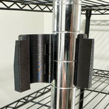Spray Bottle Holder for 1-Inch Diameter Wire Shelving Poles - 100 mm