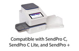 Crossroads Print Co. 798-0 Red Remanufactured Compatible Ink Cartridge for Pitney Bowes SendPro C Lite, SendPro C & SendPro+ Postage Meter | USPS Approved Fluorescent Red | Made in USA